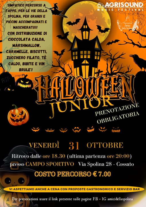 Halloween 𝐽𝑼𝘕𝑰𝑶𝙍 alla Spolina