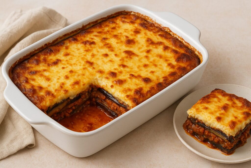 Moussaka senza glutine