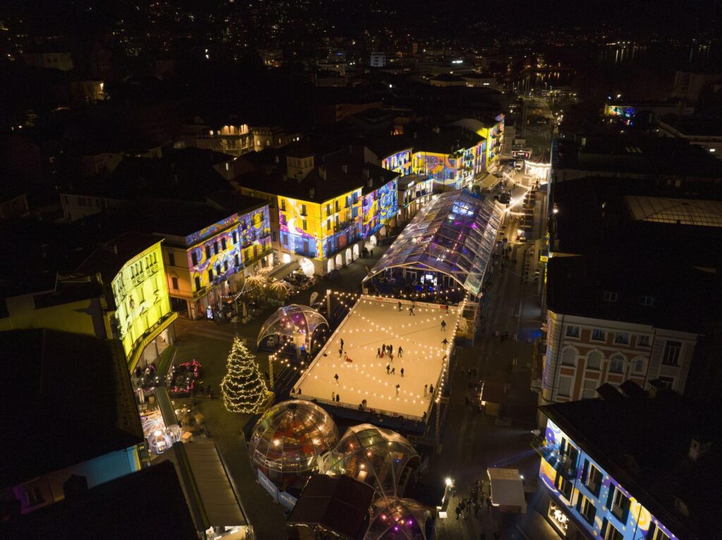 Mercatini di natale ticino Winterland Locarno