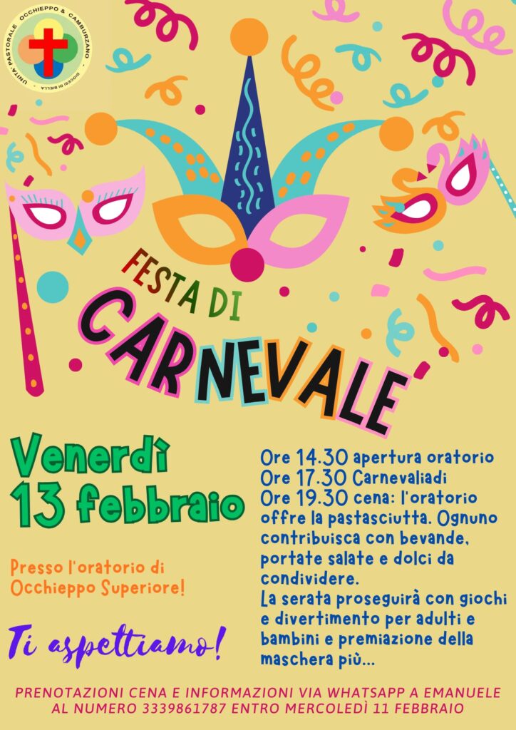 carnevale 2026 occhieppo superiore