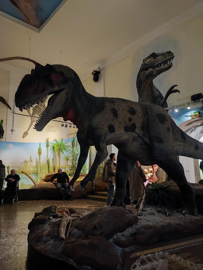 Haus der Natur dinosauri
