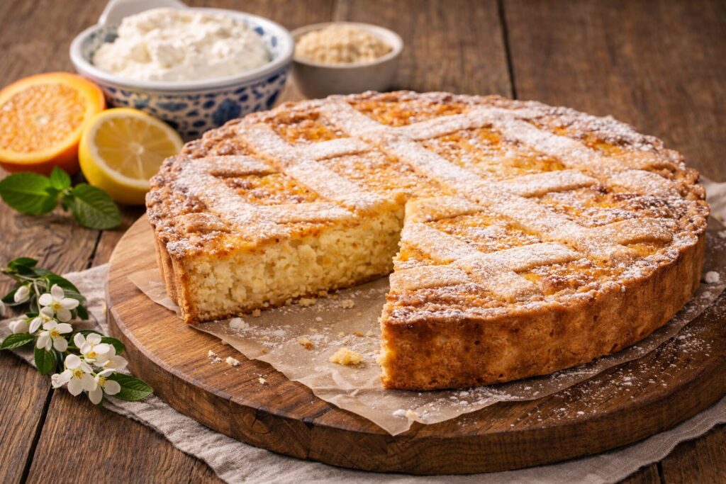 pastiera napoletana senza glutine ricetta