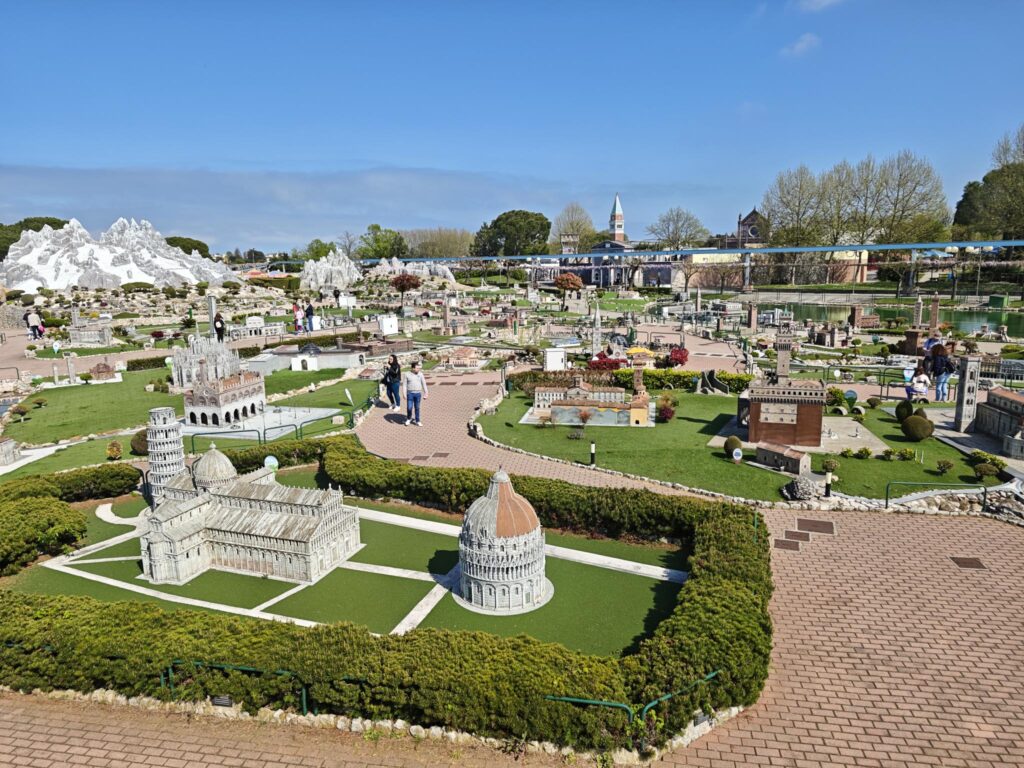 Italia in miniatura percorso