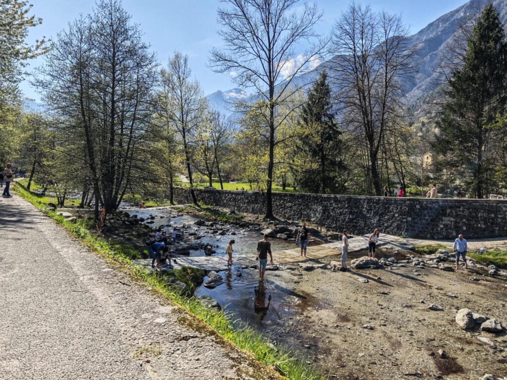 sentiero cascate acquafraggia