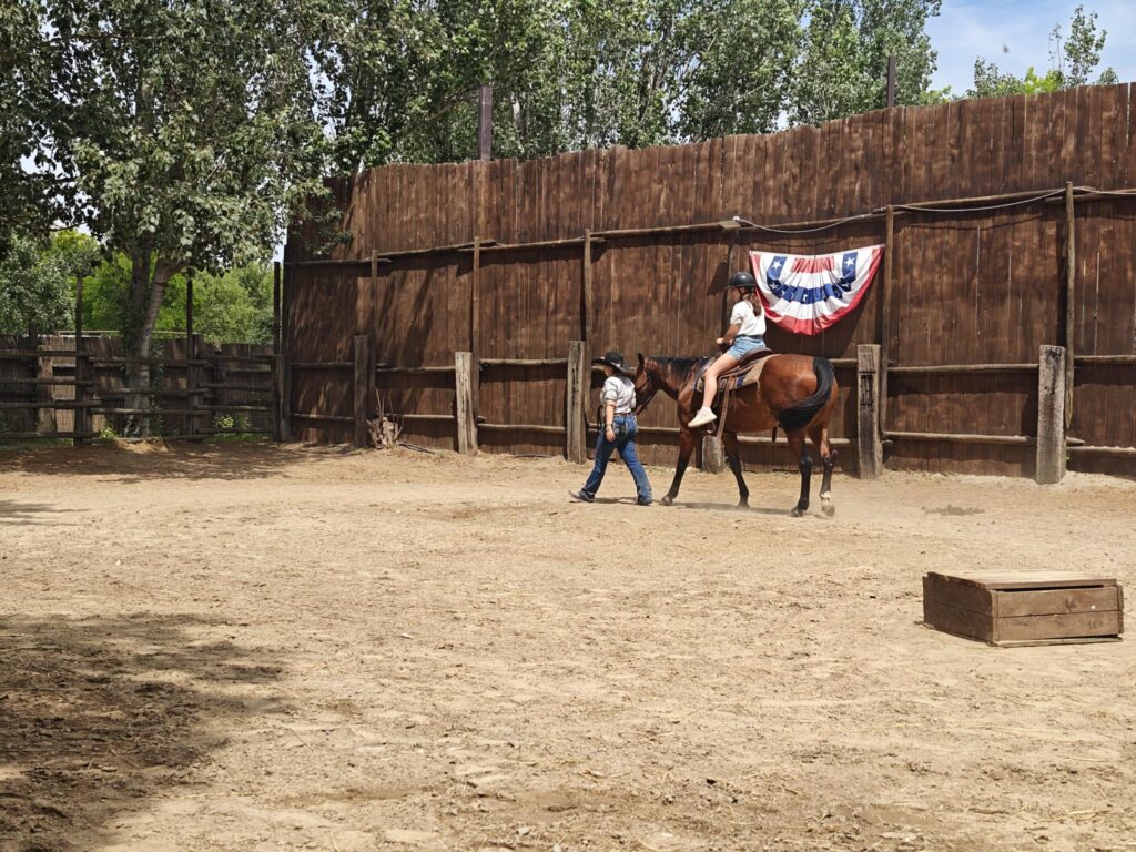 Cowboyland giro a cavallo