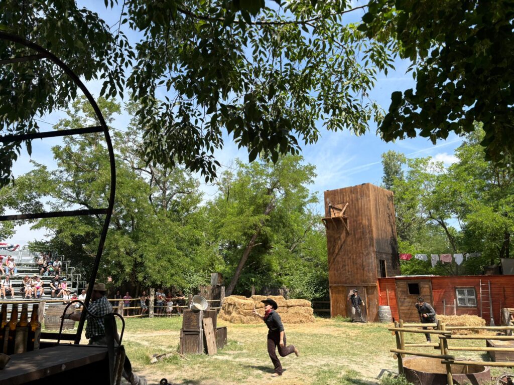 Cowboyland spettacolo stuntman