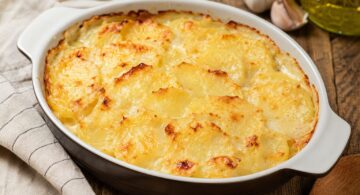 Tortino di patate al gratin