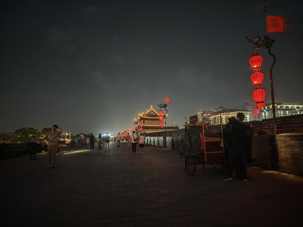 camminamento mura xi'an