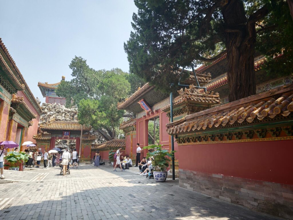 città proibita giardino
