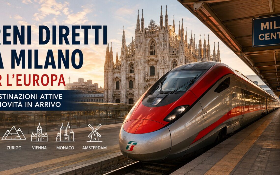 europa in treno da milano