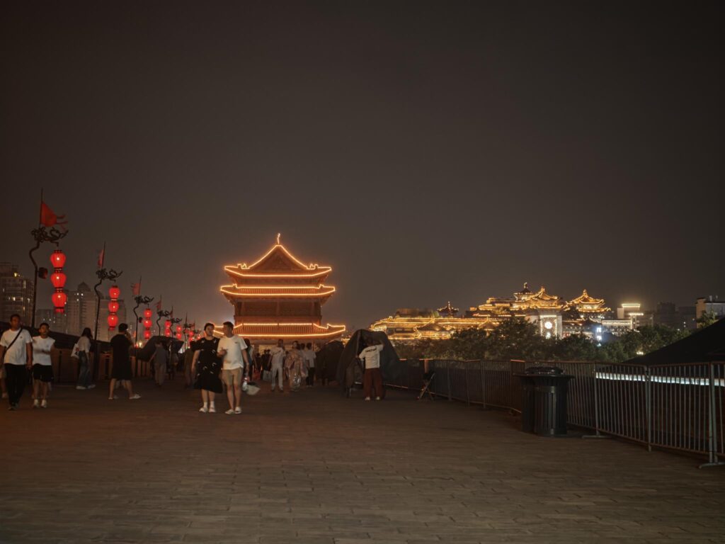 xi'an mura passeggiata