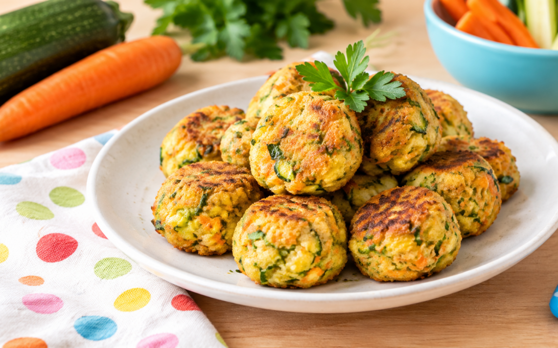 Polpette di verdure per bambini
